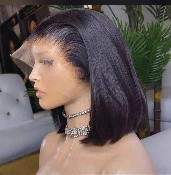 Perruque Bob en Dentelle Naturelle