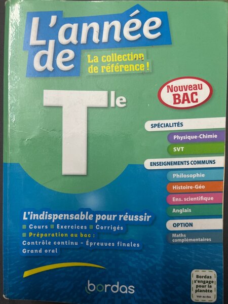 Annale pour le BAC Système FR