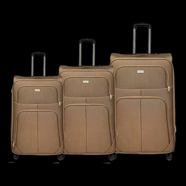 Lot de 3 Valises tissus Solide pour voyage et affaires 