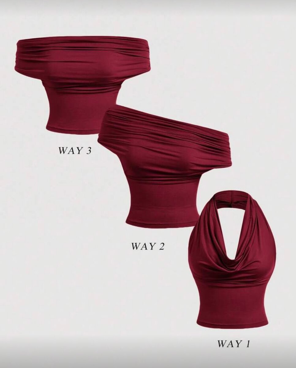 Top multifonction femme élégant