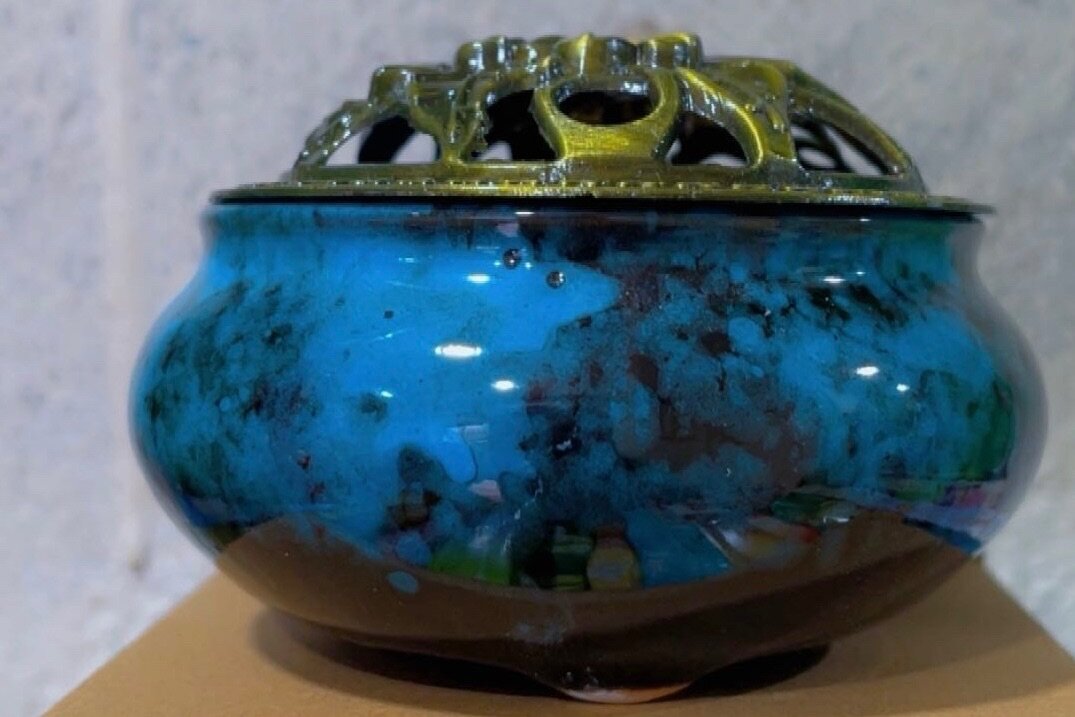 Brûleur d'encens en céramique