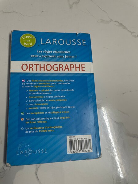 Larousse Orthographe Guide