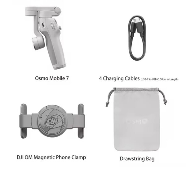 Stabilisateur DJI Osmo Mobile 7