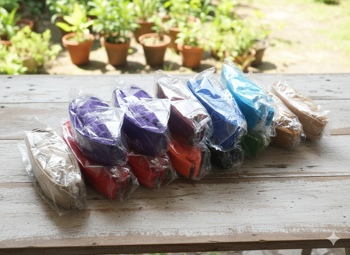 Élégant Turban en Tissu