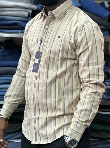 Chemise à rayures élégante