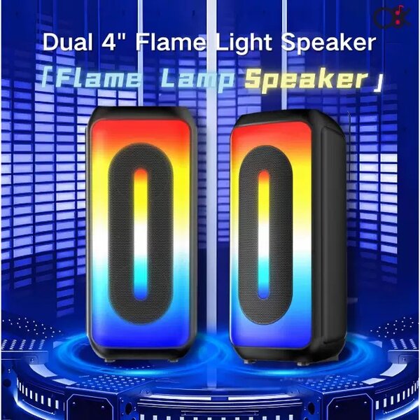 Enceinte Lumineuse LED Portative