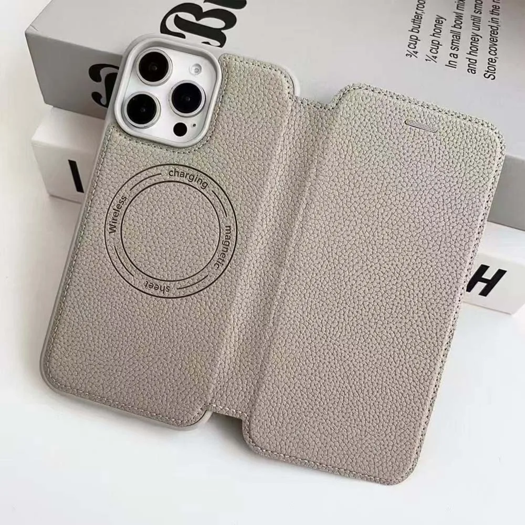 Étui en cuir IPHONE 16 PRO MAX
