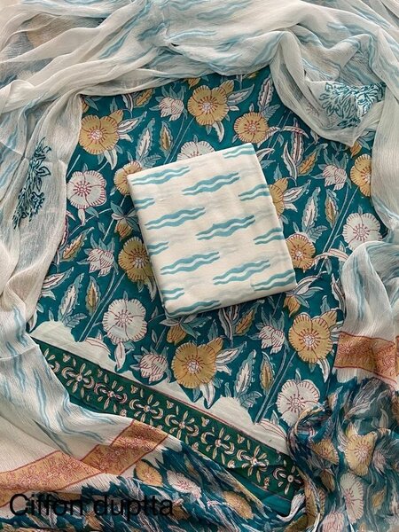 Cotton 3 Peace Suit