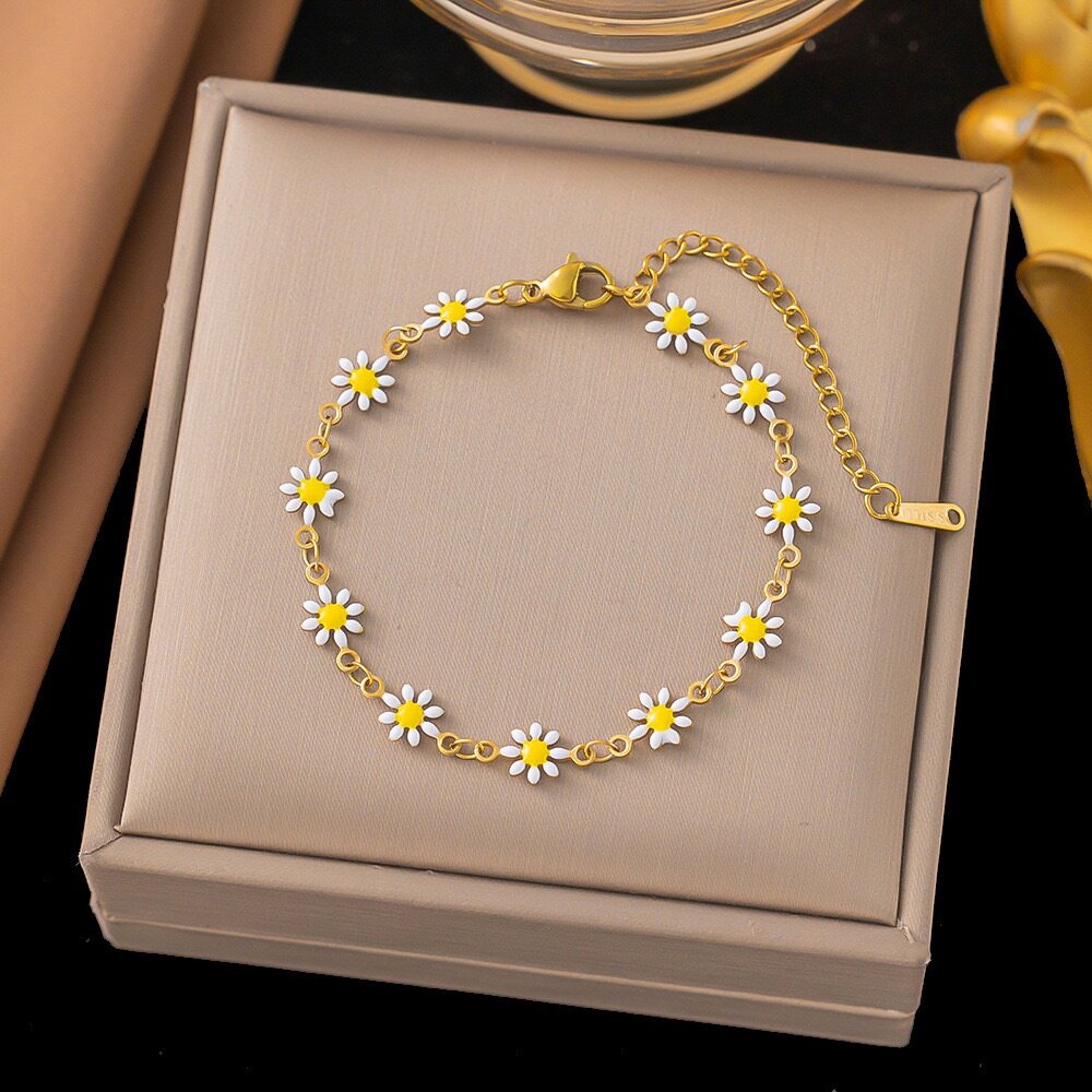 Bracelet et Collier Marguerite