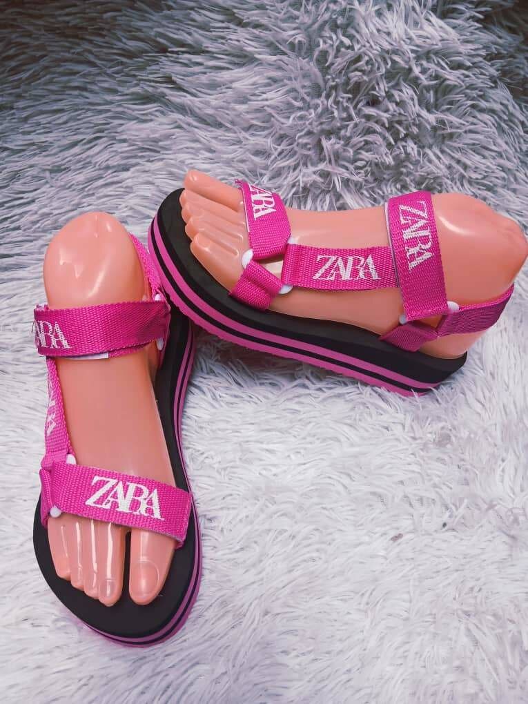 Sandales Zara multicolores