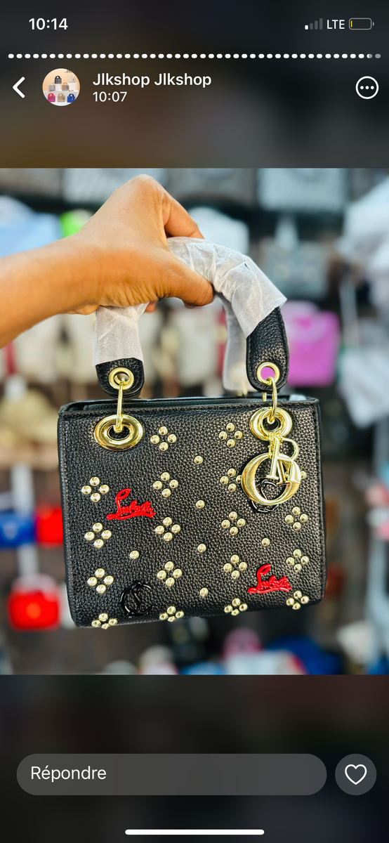 Sac élégant à ornements