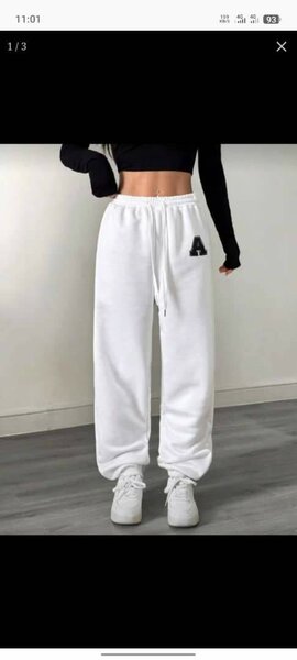 Pantalon de jogging blanc