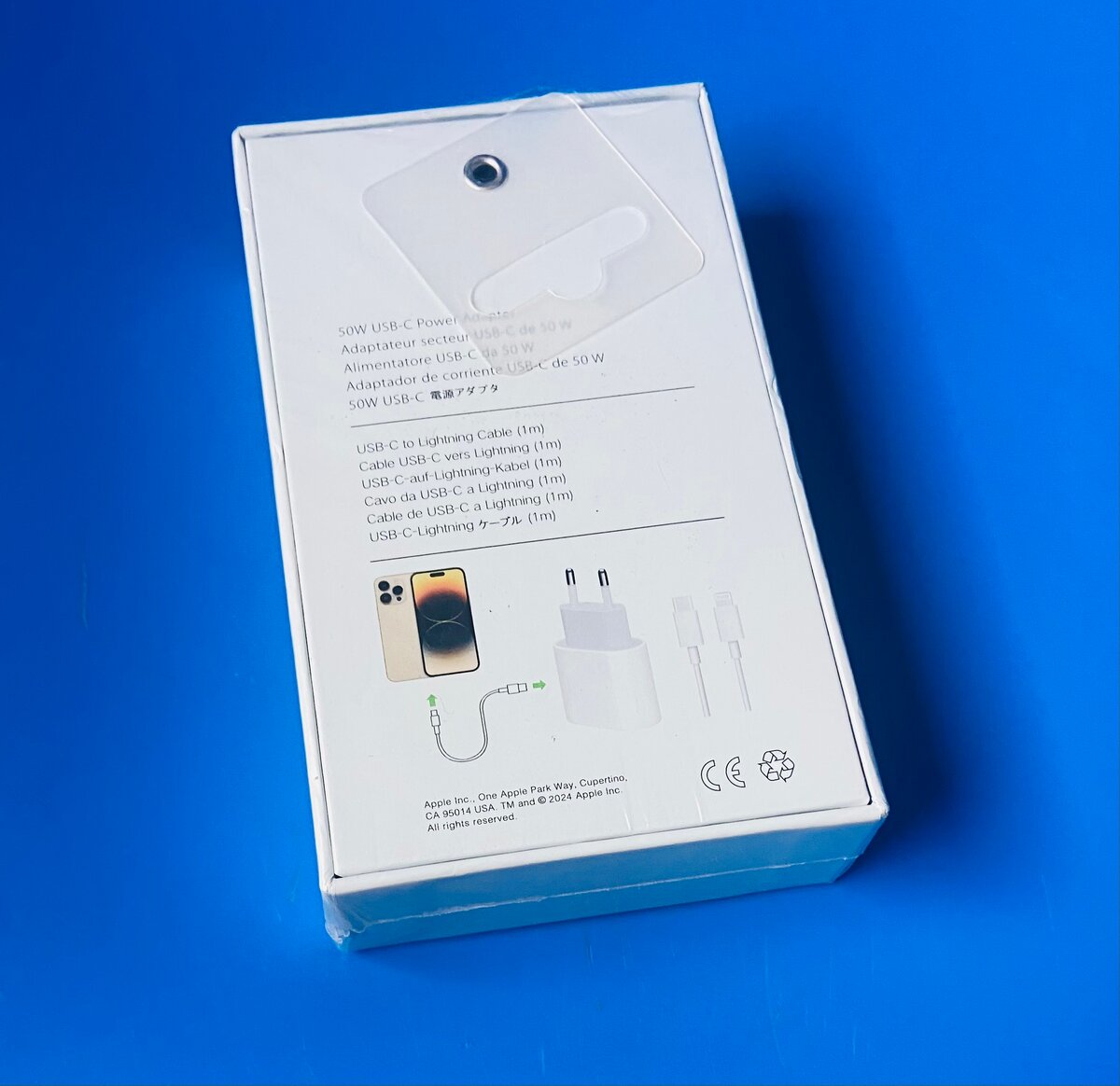 Adaptateur USB-C 50W avec Câble Lightning