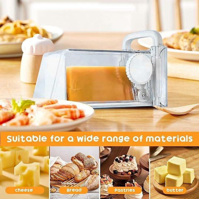 Hachoir à fromage 4 en 1, coupe-fromage, râpe à fromage avec