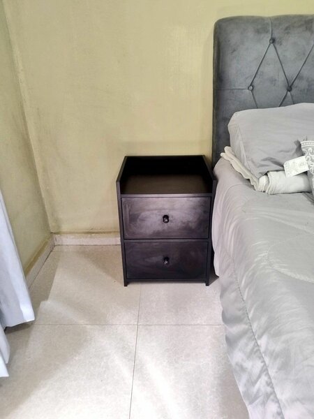 2 drawer Bedside table