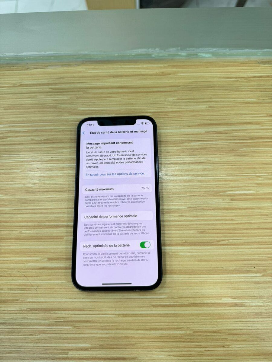 iPhone 64GB Noir Reconditionné