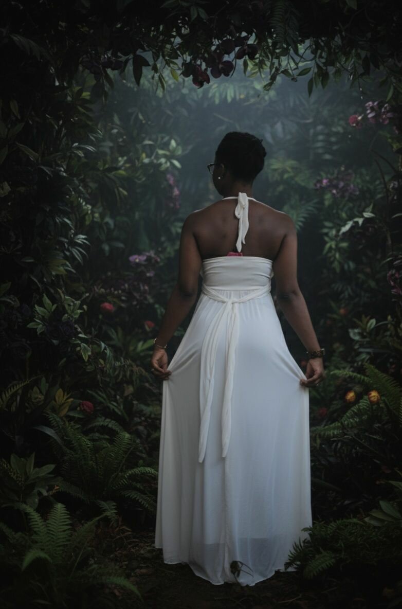 Robe blanche élégante