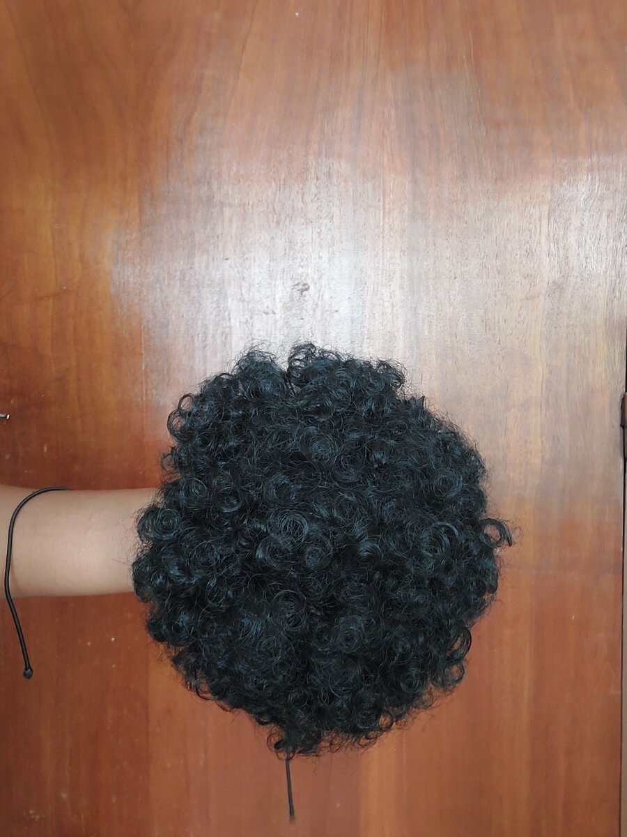 Chignon Bouclé Afro