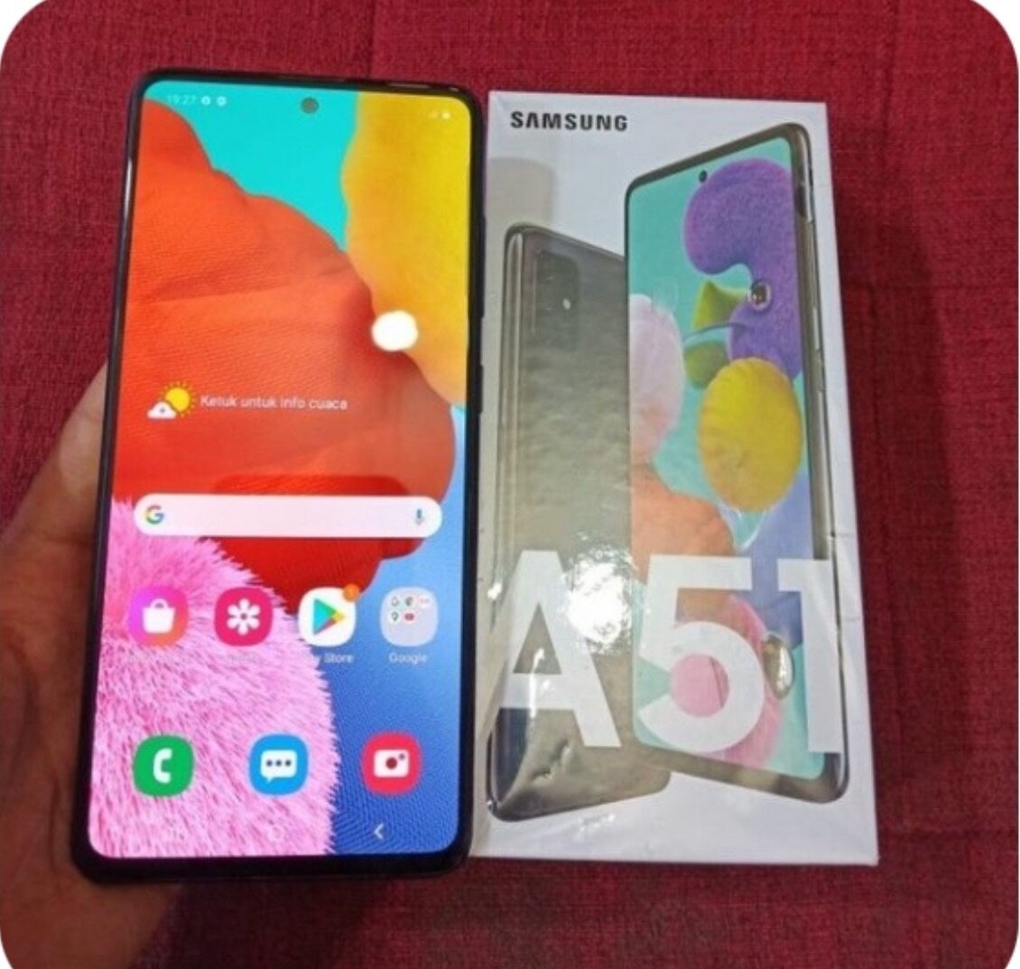 Uk used galaxy A51 128gb/4gb ram 2 sim all accessories insid