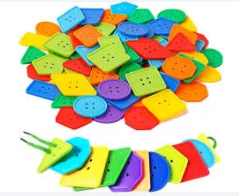 Button Lacing / 2yrs+