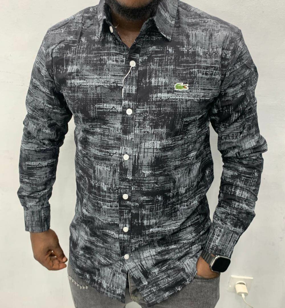 Chemise homme élégante à motifs