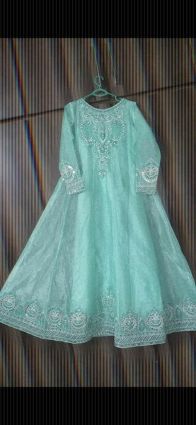 Maxi Long Frock with trouser and dupatta. Hurryy Price Dropp