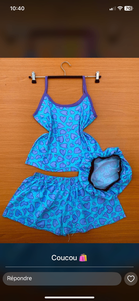 Ensemble Pyjama Femme Coloré