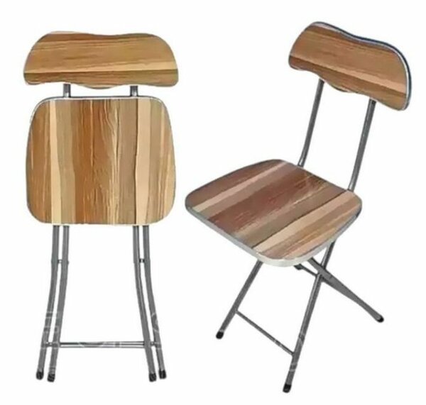 Chaise pliante en bois