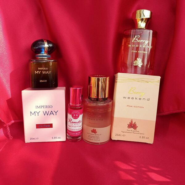 Perfume combo with oil