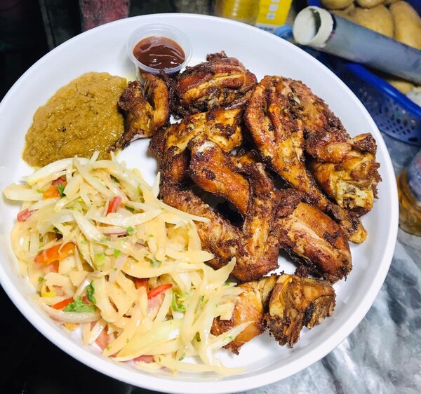 Délicieux Poulet Rôti Épicé