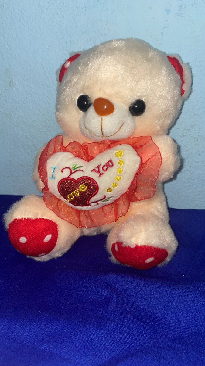 Peluche Ours I Love You petit