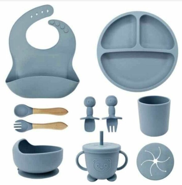 Silicon feeding set, 9 pieces