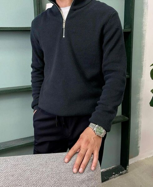 Кофта водолазка Полузамок мужской одежды