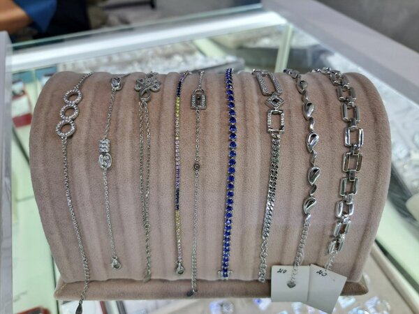 Браслеты серебро