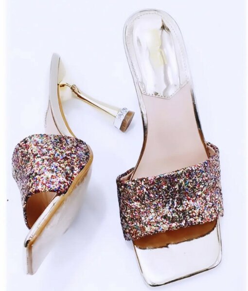 Stiletto heeled sandals