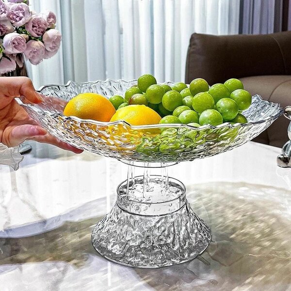 Фруктовница "Роскошь весны" 28 см (2 в 1)