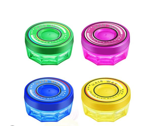 Cire à cheveux colorée