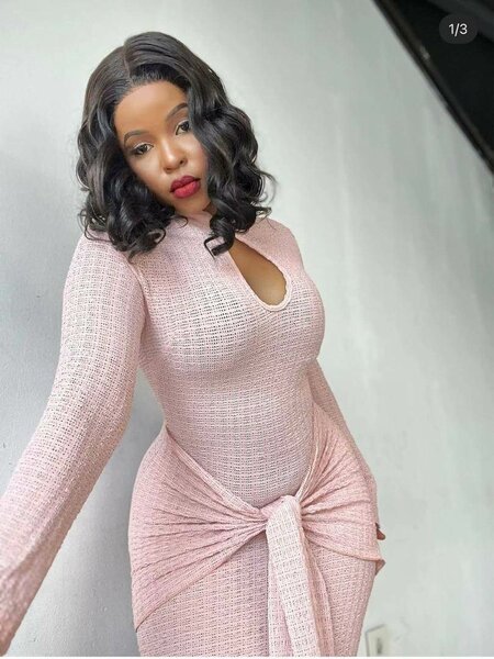 Robe élégante en tricot