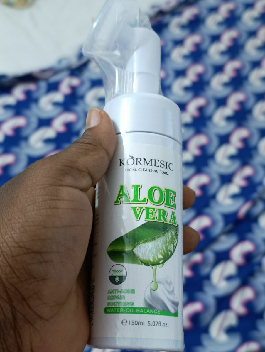 Mousse nettoyante visage