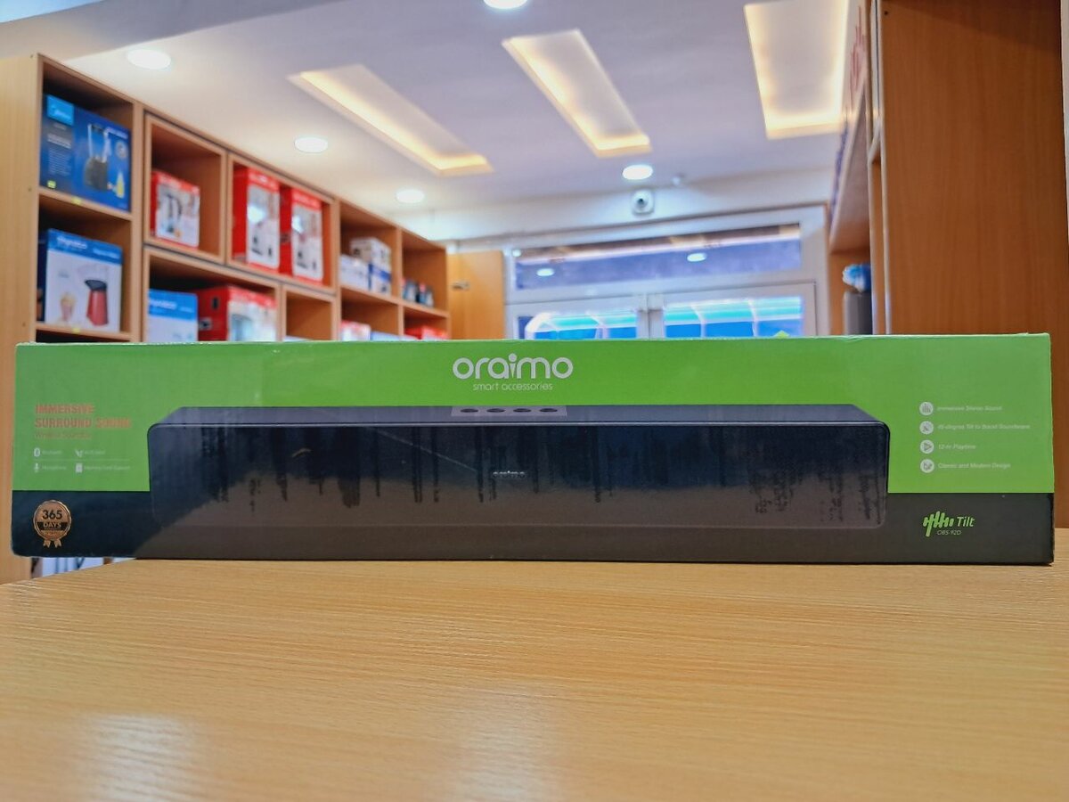 New Oraimo tilt mini soundbar