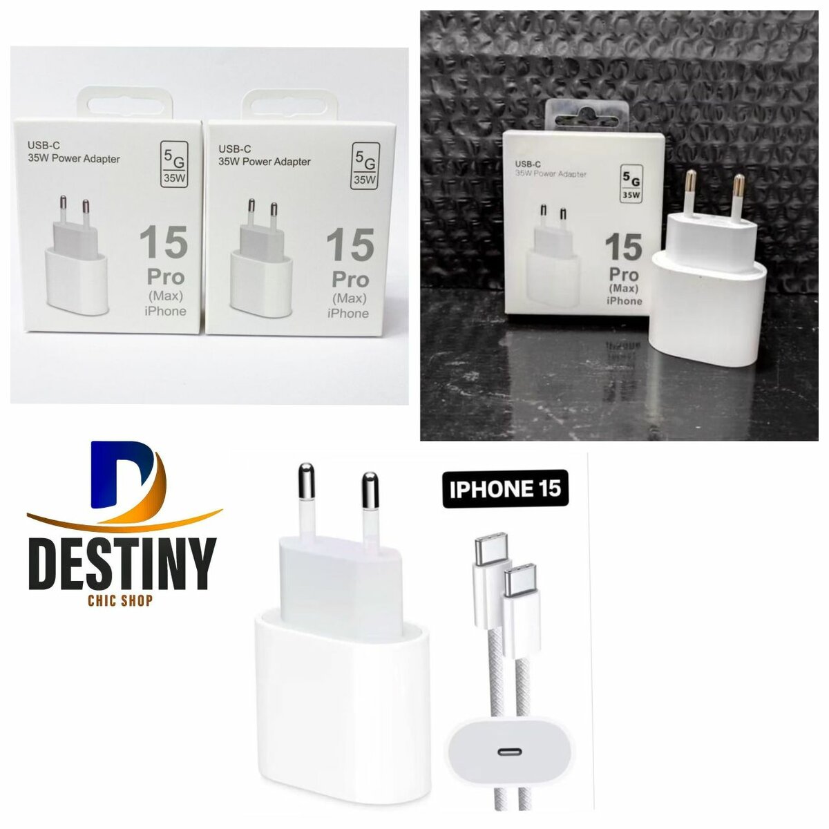 Chargeur original iphone fast charge