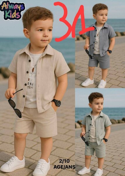 Ensemble élégant pour garçons