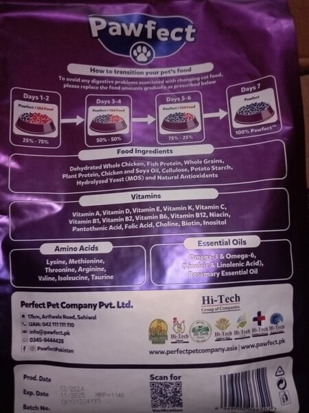 PAWFECT CAT FOOD