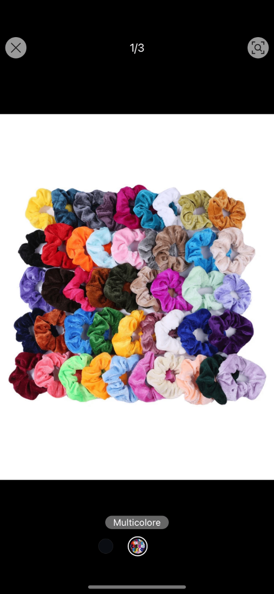 Chouchous en Velours Colorés