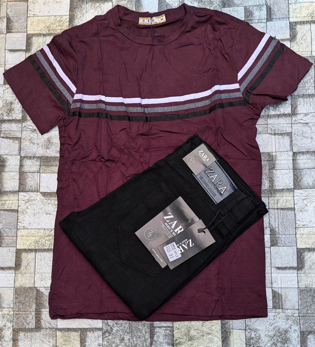 T shirt and Trousers