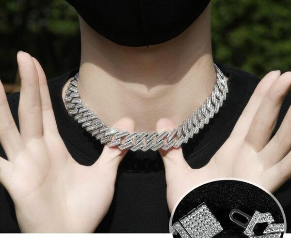 Collier Chaîne Grosse Maille Argent