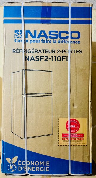 RÉFRIGÉRATEUR NASCO