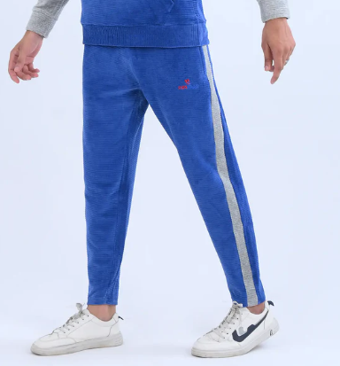 royal blue Street Fit trousers