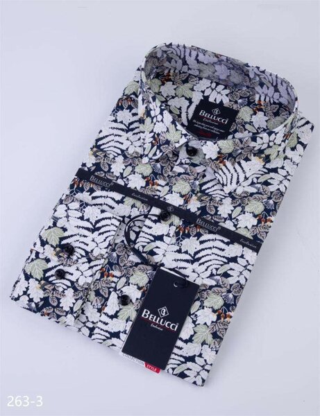 Exquisite Men Cotton Long Sleeves Shirts