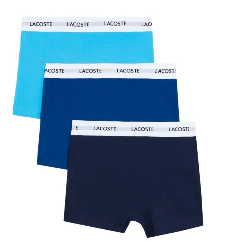 Lacoste logo boxers (set of three